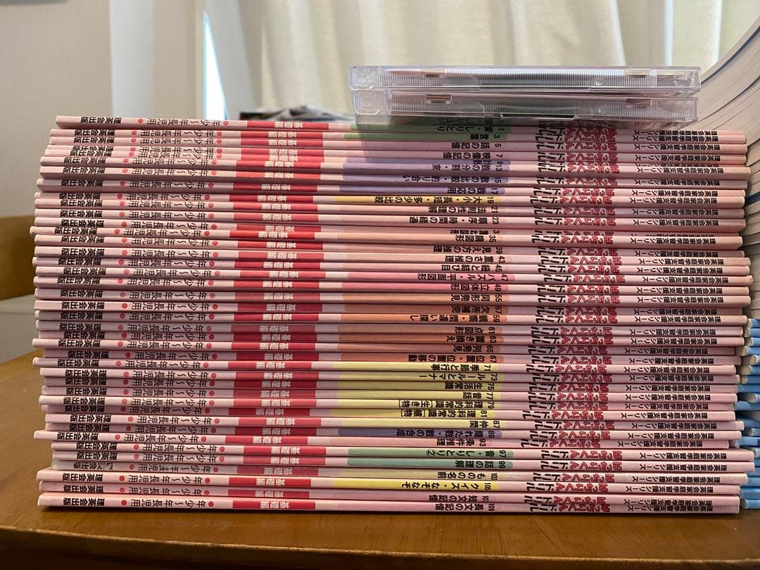 ばっちりくんドリル　　理英会　91冊＋CD5セット