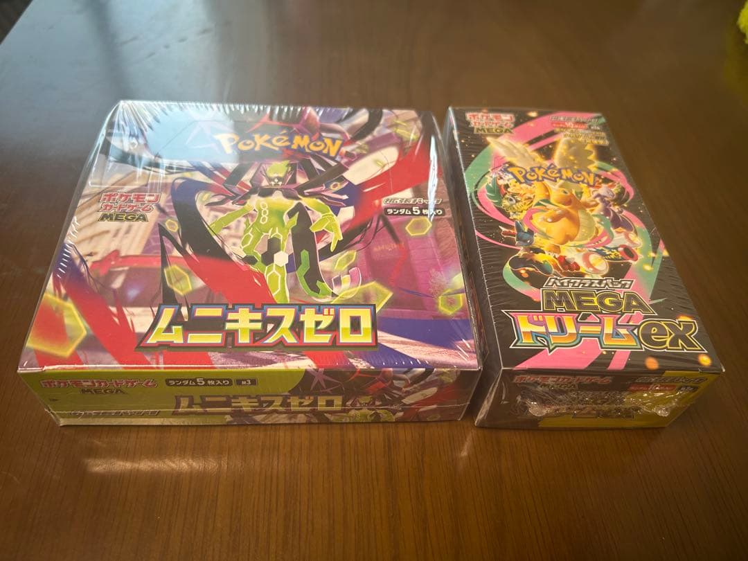 ムニキスゼロ メガドリームex 未開封新品シュリンク付きボックス