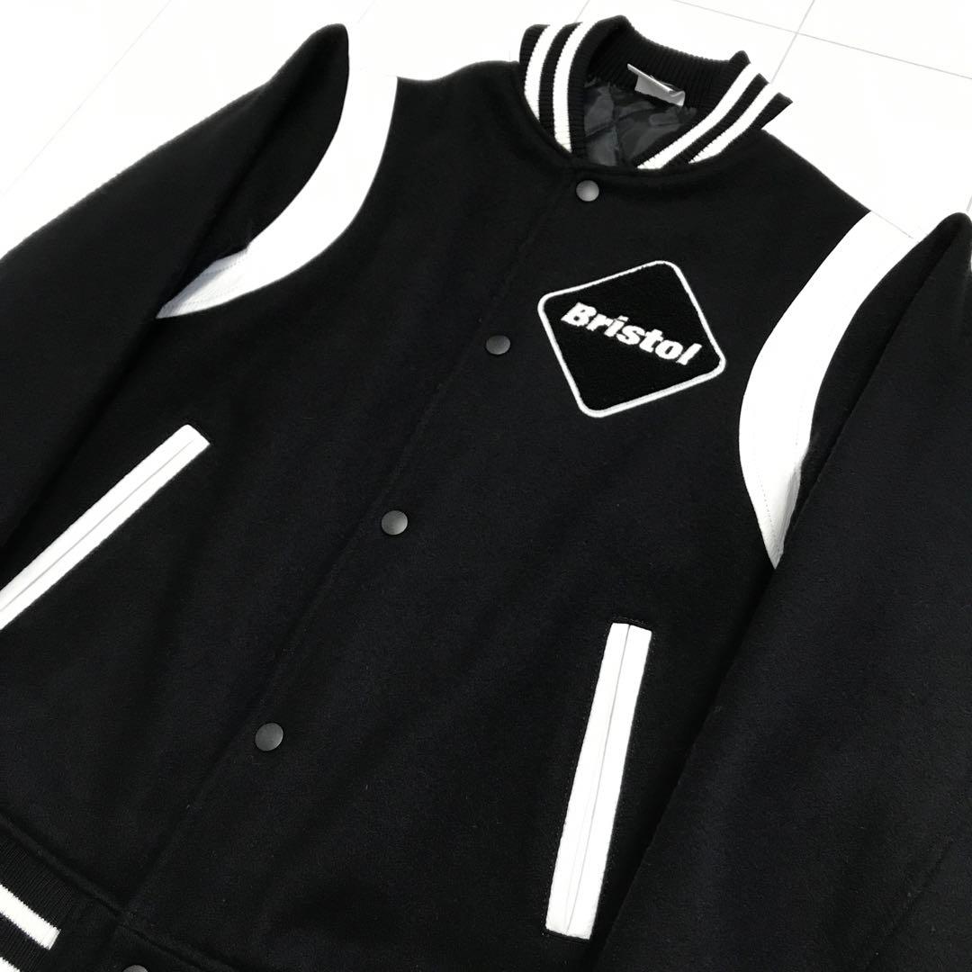 未使用美品！日本製 2016年 F.C.R.B. スタジアムジャケット ブラック 1082000643691733_drawn.jpeg