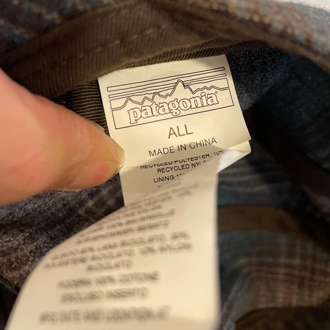 patagonia FA19 Recycled Wool Cap チェック - メルカリ