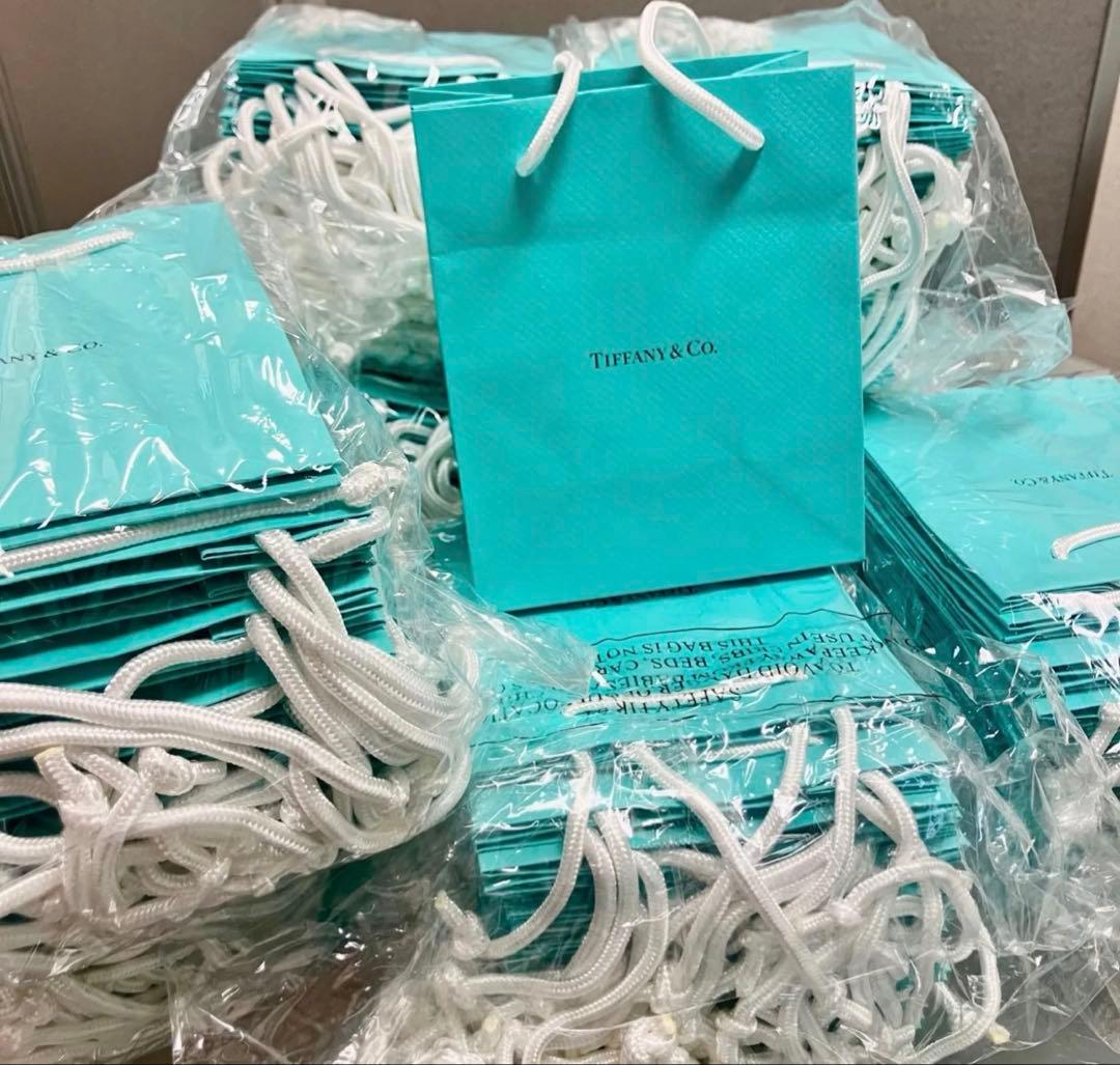 ティファニーTiffany ミニショッパー紙袋100枚