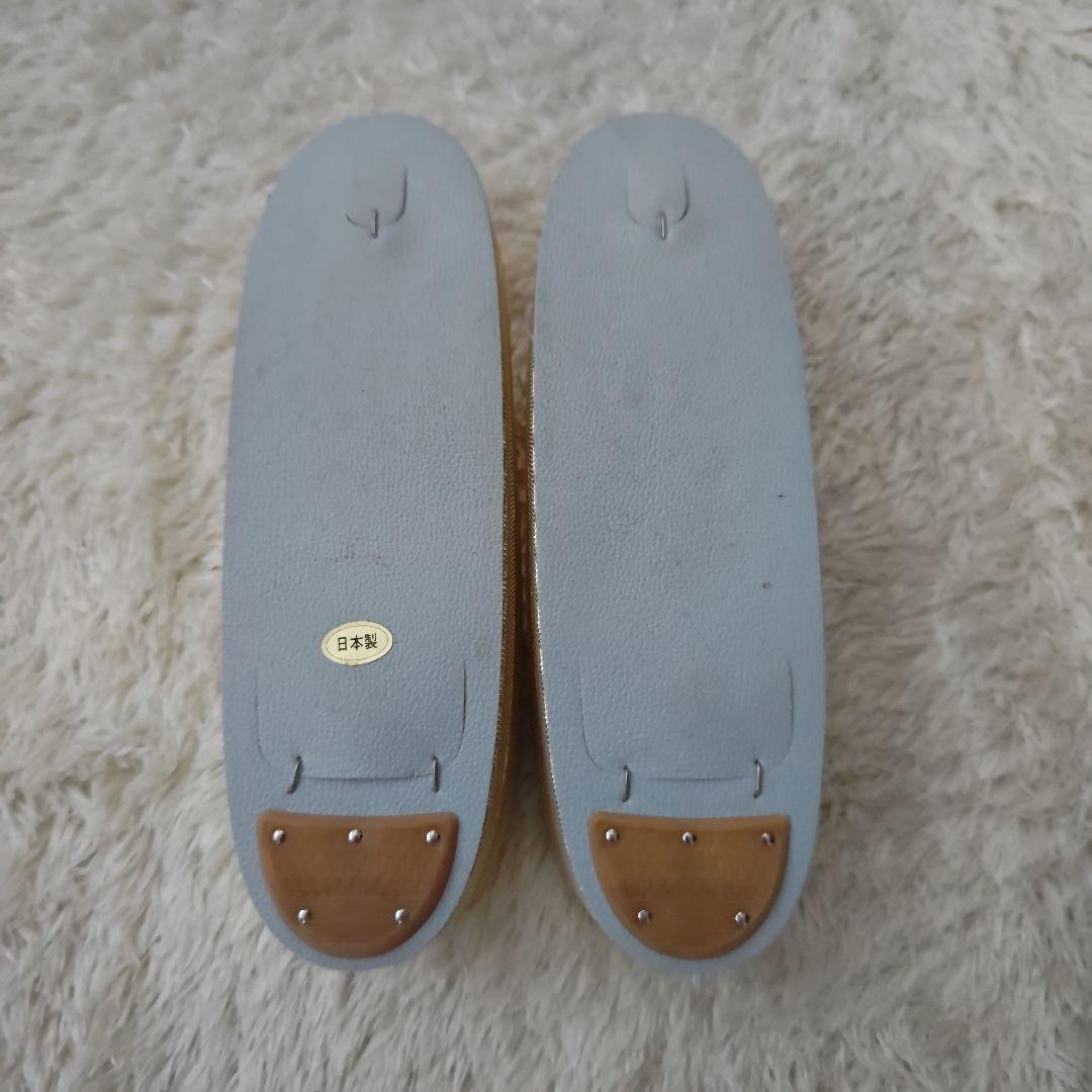 【NORI様】《未使用》佐賀錦　草履バッグセット　ゴールド