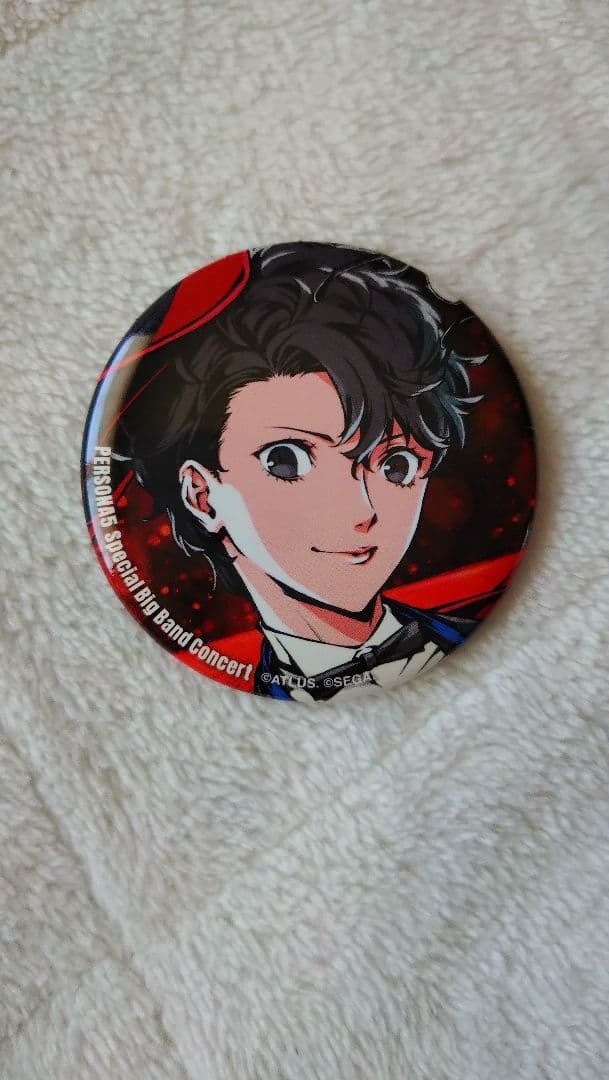 ペルソナ5 ビッグバン・コンサート 雨宮蓮 主人公 缶バッジ - メルカリ