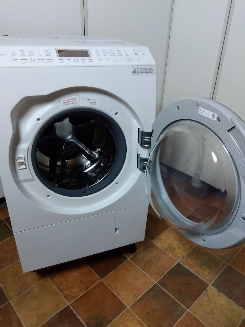 中古】パナソニック ドラム式洗濯乾燥機 NA-LX127CR-W ホワイト