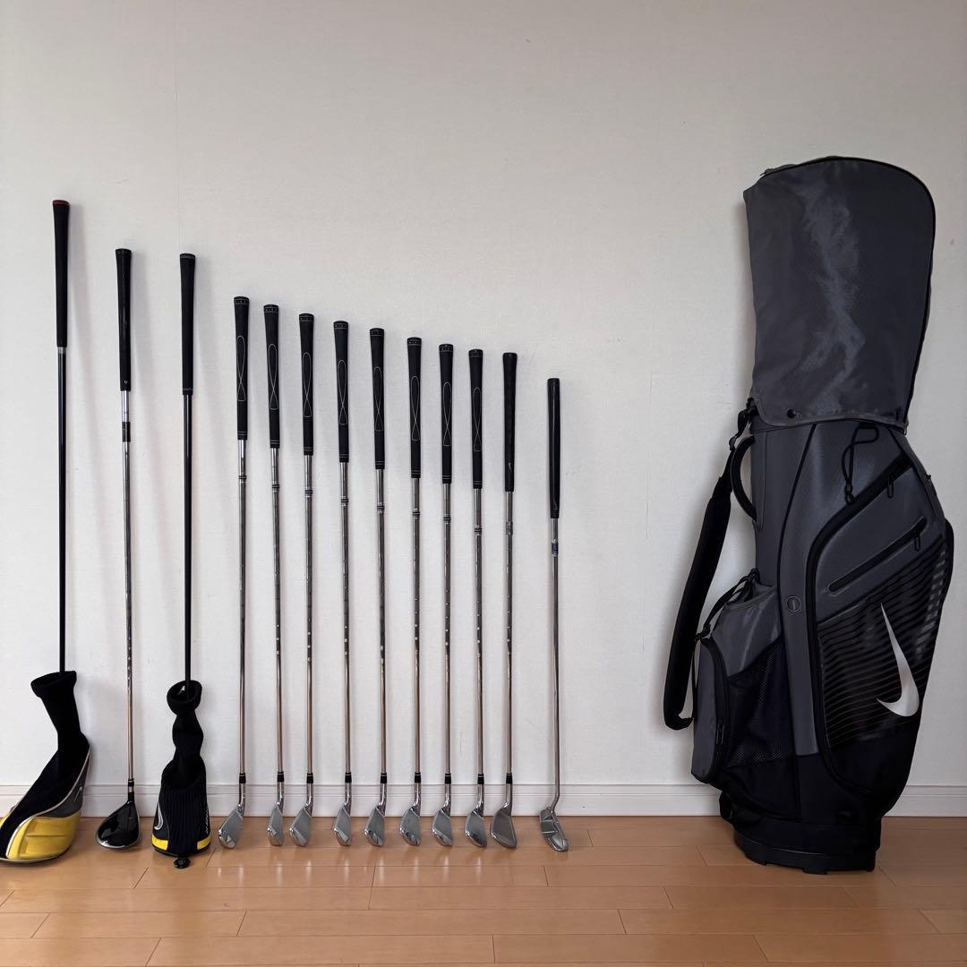 送料込メンズゴルフクラブセットNIKEナイキSQプロコンボBG0374グレー 送料込メンズゴルフクラブセットNIKEナイキSQプロコンボBG0374グレー