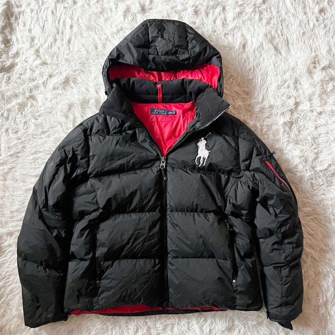 ビッグポニー✨ ポロラルフローレン ダウンジャケット ブラック XL