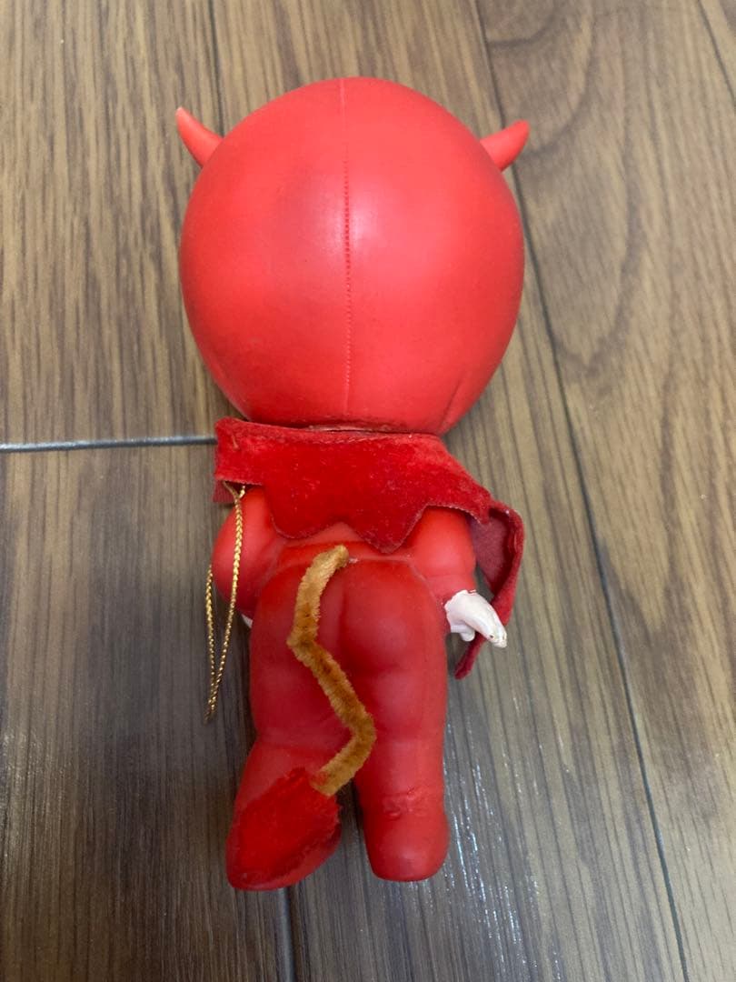 赤い悪魔の人形 kamar社 デビル ソフビ 1970年代 ヴィンテージ