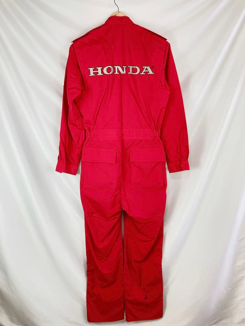 HONDA ホンダ つなぎ LL 作業着 赤 レッド B1234 - メルカリ