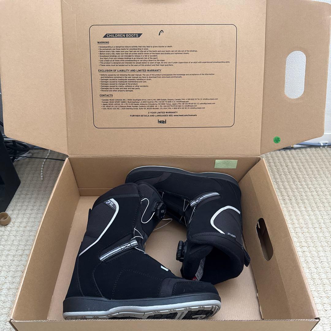HEAD Jr BOA ジュニアボア　スノーボードブーツ　25.5cm