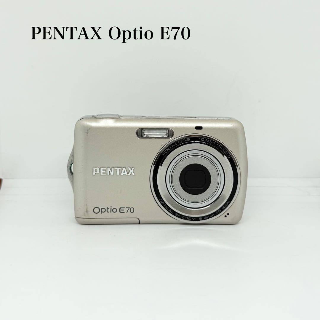 完動品 訳あり】PENTAX Optio E70 デジタルカメラ 動作確認済み - メルカリ
