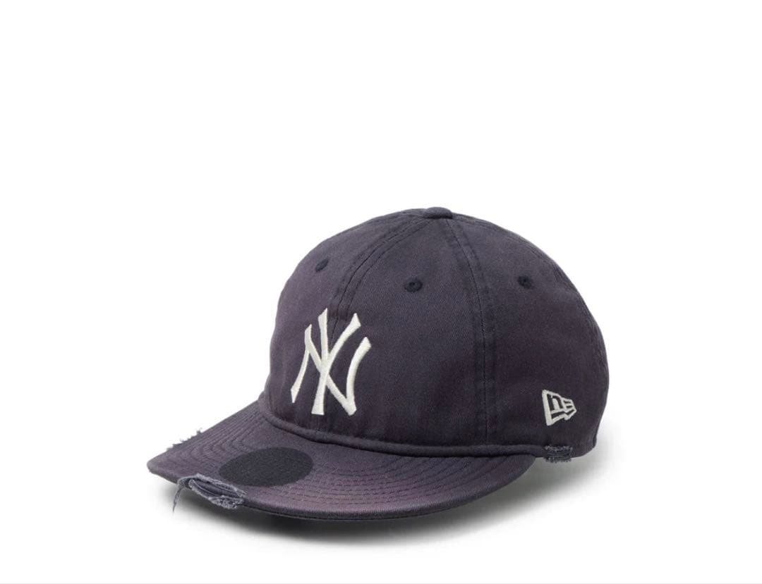 NEWERAニューヨーク・ヤンキース ダメージキャップGORO M/Lサイズ