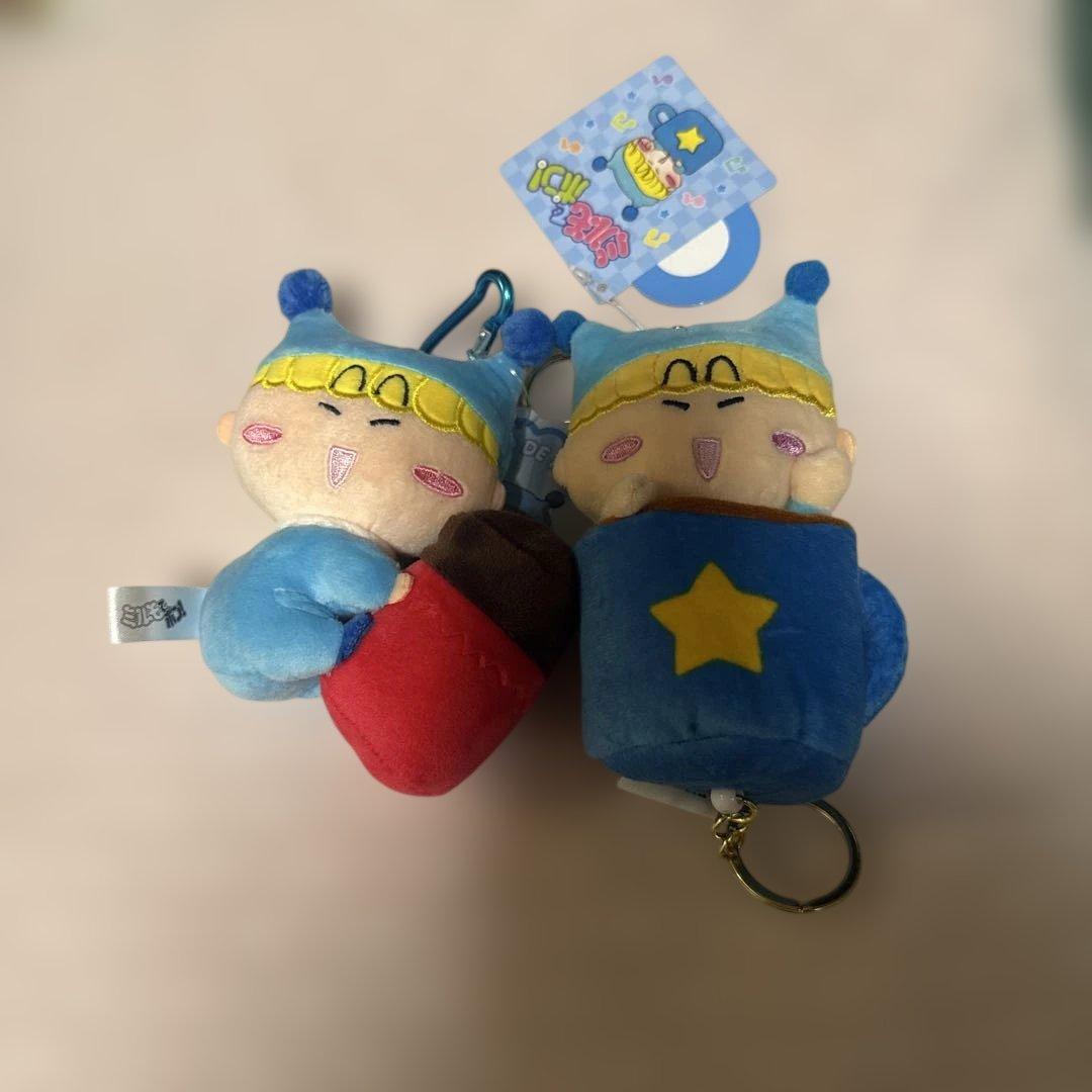 ミルモ ミルモでポン ちゃお spinns 平成 ぬいぐるみ マスコット 二つ