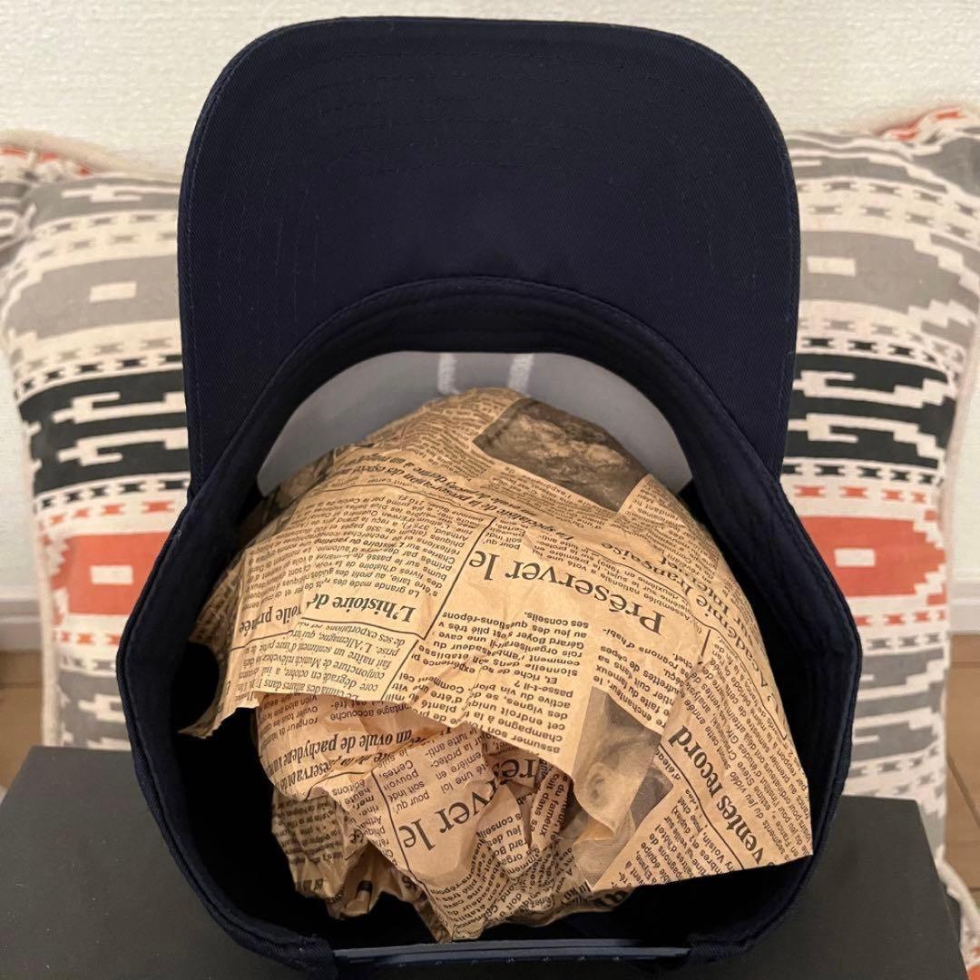 美品❗️】 oMA studios キャップ ブナ USA ネイビー - メルカリ