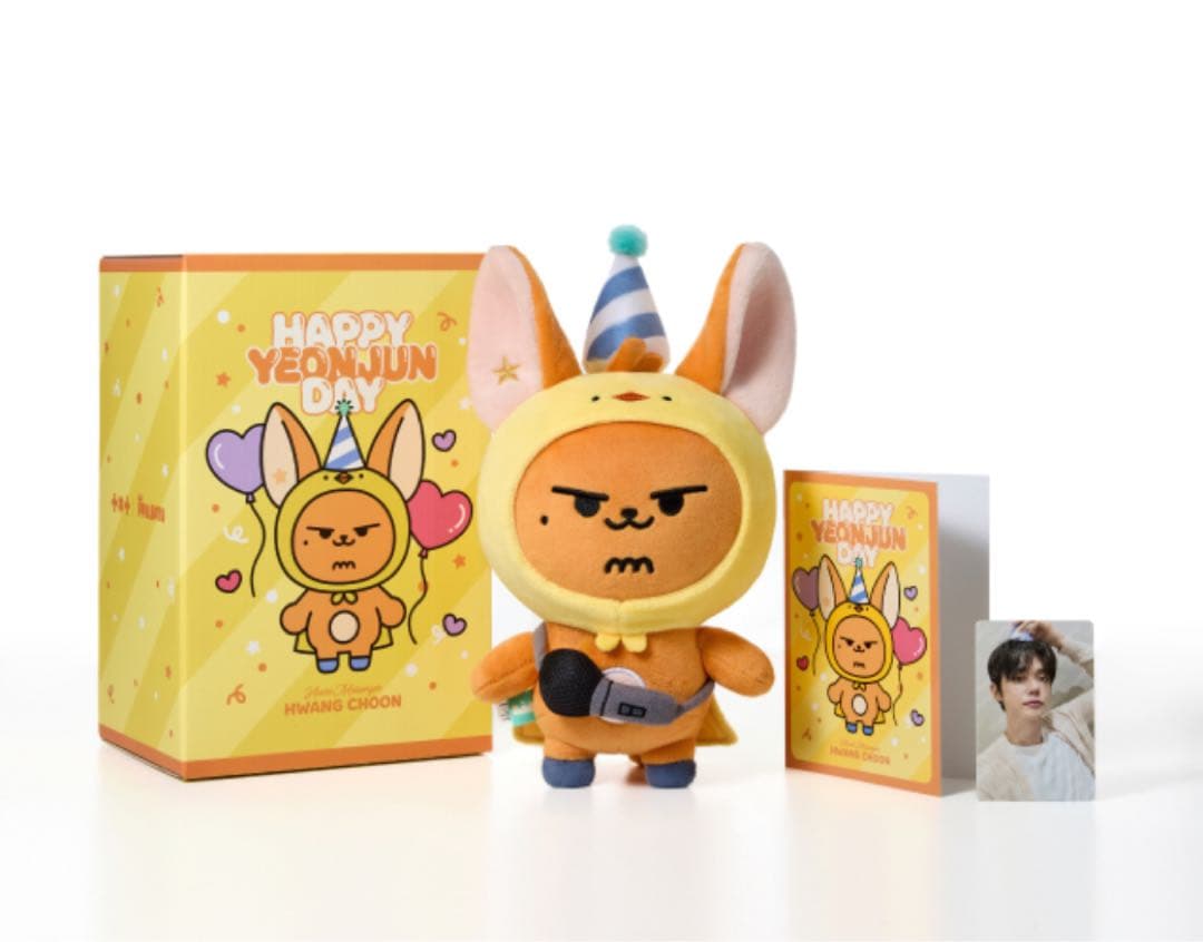 TXT ヨンジュン センイル ファンチュン 誕生日 ぬいぐるみ - メルカリ