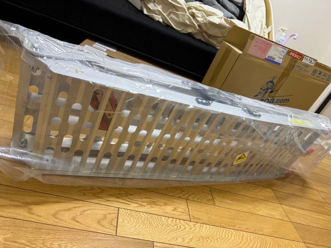 アルミラダーレール スロープ バイク積載用 WEIMALL（ウェイモール） ラダーレール バイク 折り畳み スロープ