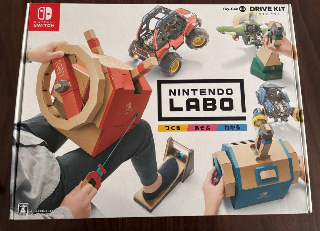 【未使用】Nintendo LABO Toy-Con 03 Drive Kit 任天堂（Nintendo） Switch Nintendo Labo Toy-Con 03: Drive Kit