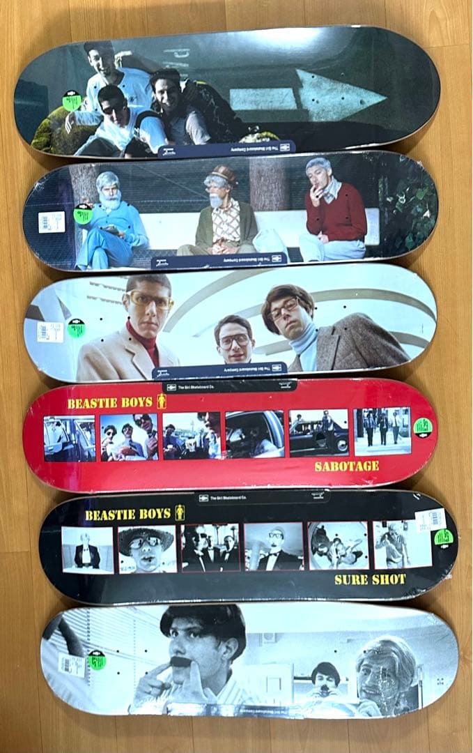 Beastie Boys x Spike Jonze×Girlデッキ6枚セット - メルカリ
