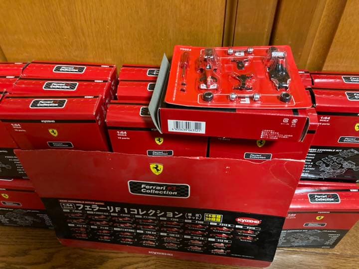 フェラーリ F1 コレクション 第1弾 30台 フルコンポ 京商 未組立