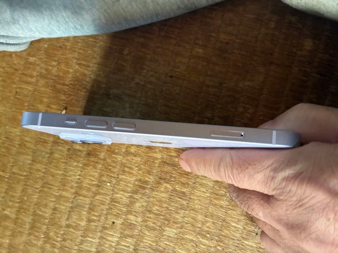 iPhone14パ–プル128ギガバッテリー94％修理交換なしおまけ多数 美品