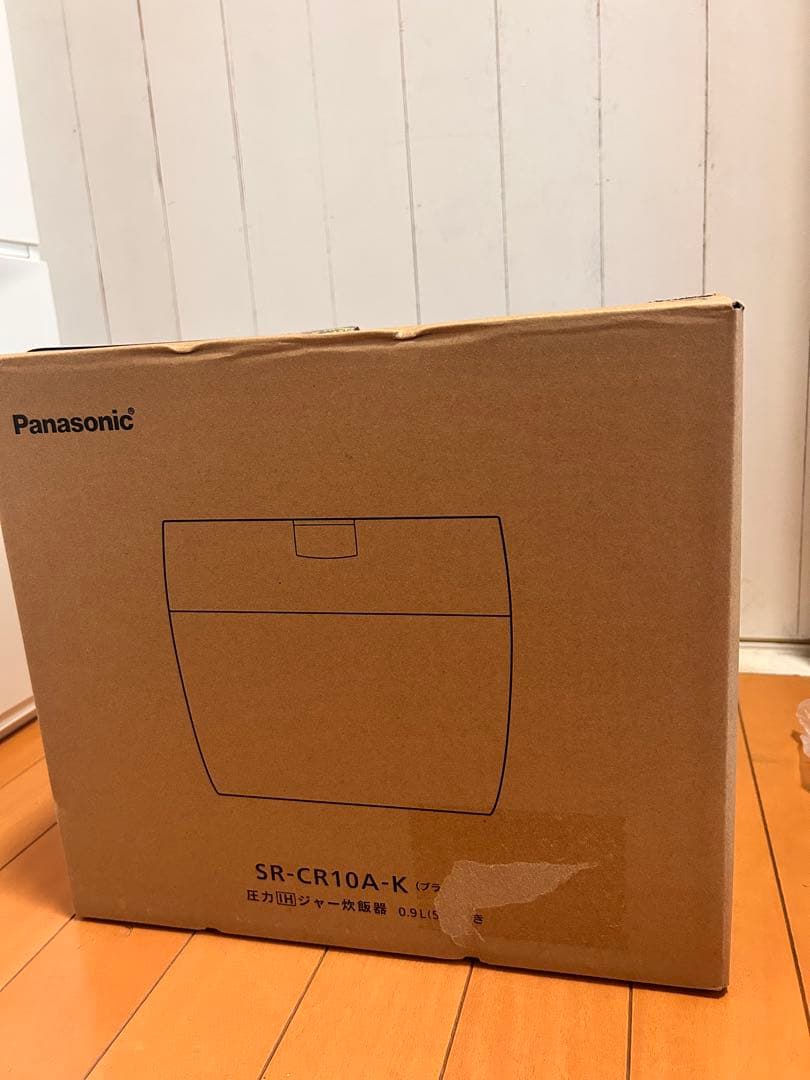 丹さん　未開封　Panasonic圧力IH炊飯器SR-CR10A-K Amazon | パナソニック 炊飯器 5合 圧力IH 新生活 一人暮らし