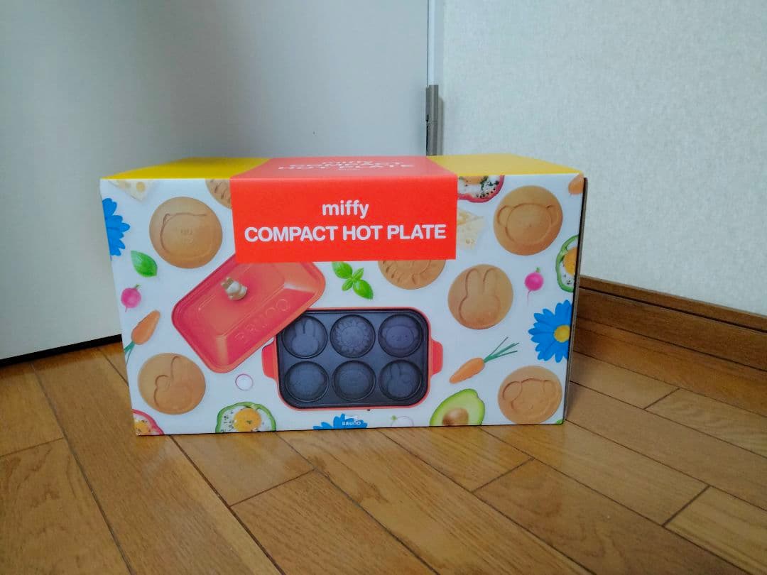 未使用】BRUNO ミッフィー コンパクトホットプレート BOE087 - メルカリ
