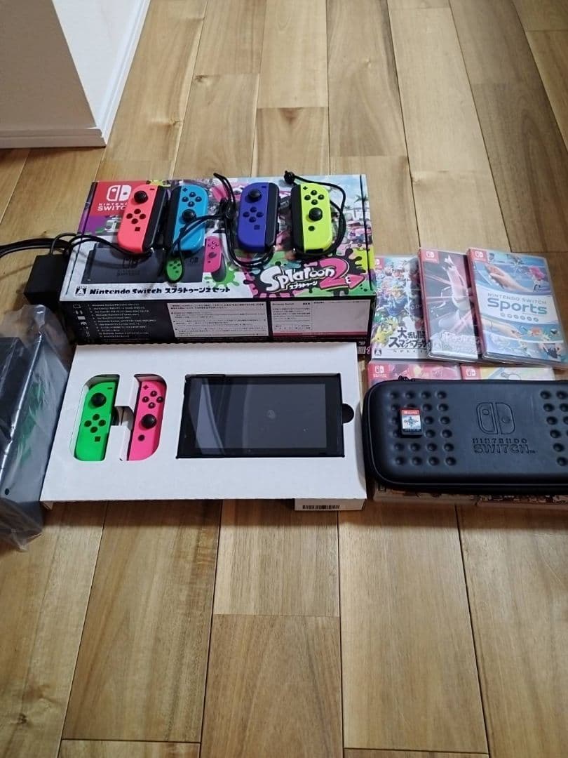 Nintendo Switch 本体 ソフト6本付き Nintendo Switch ゲームソフト 6本セット Nintendo Switch ゲーム