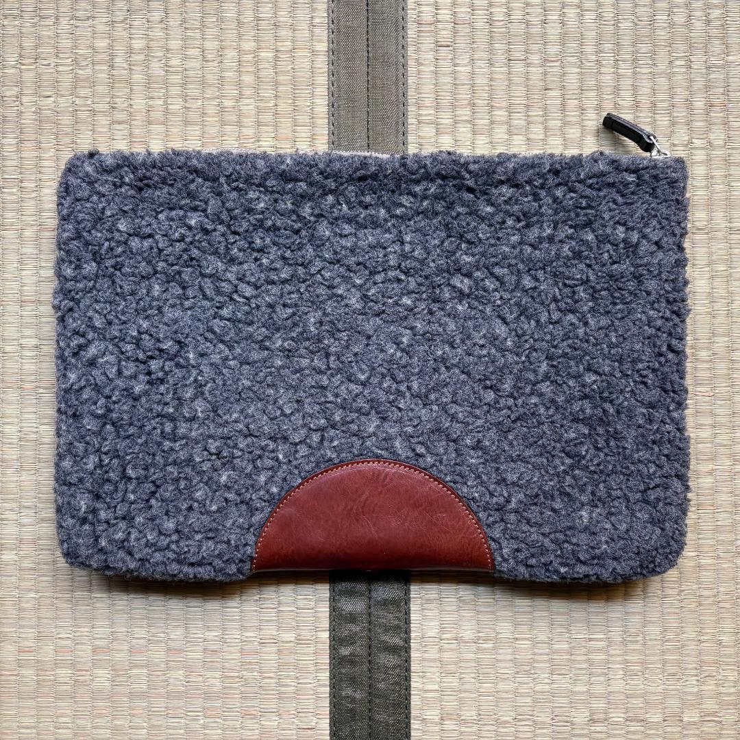 hardgraft MacBookケース 13インチ用 イタリア製 ウールレザー Deep MacBook Case . Classic – hardgraft