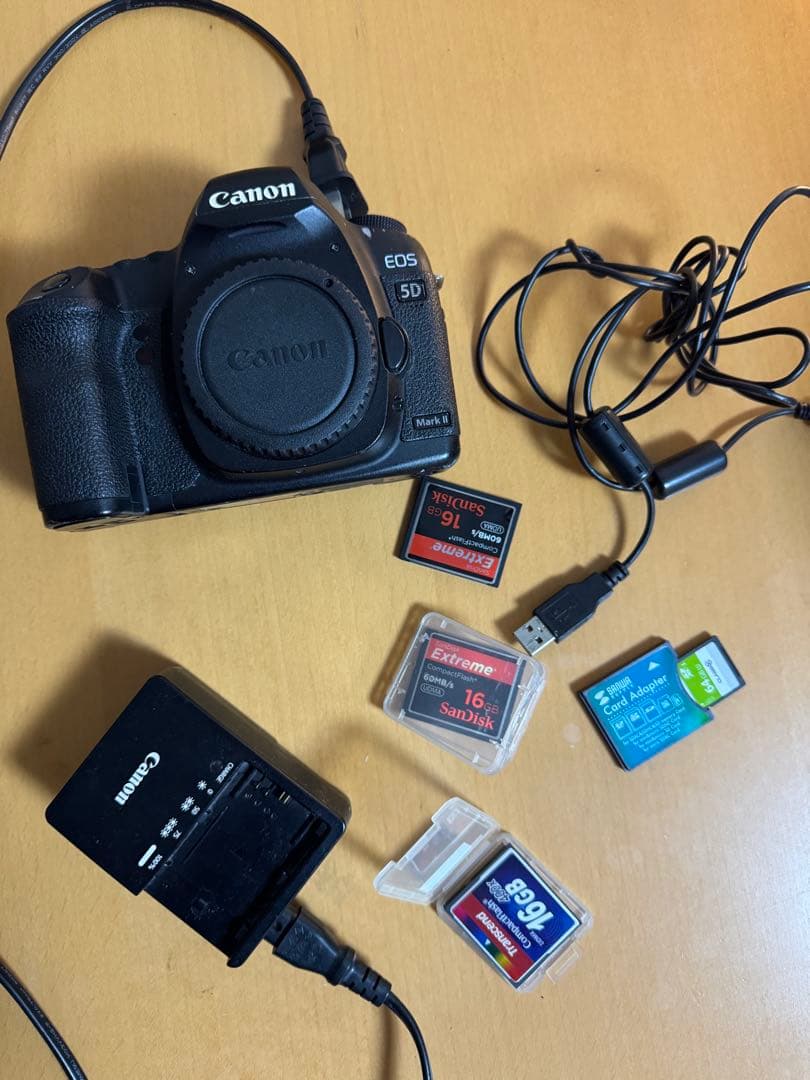 完動品】Canon EOS 5D Mark II 本体と付属品 最低 価格