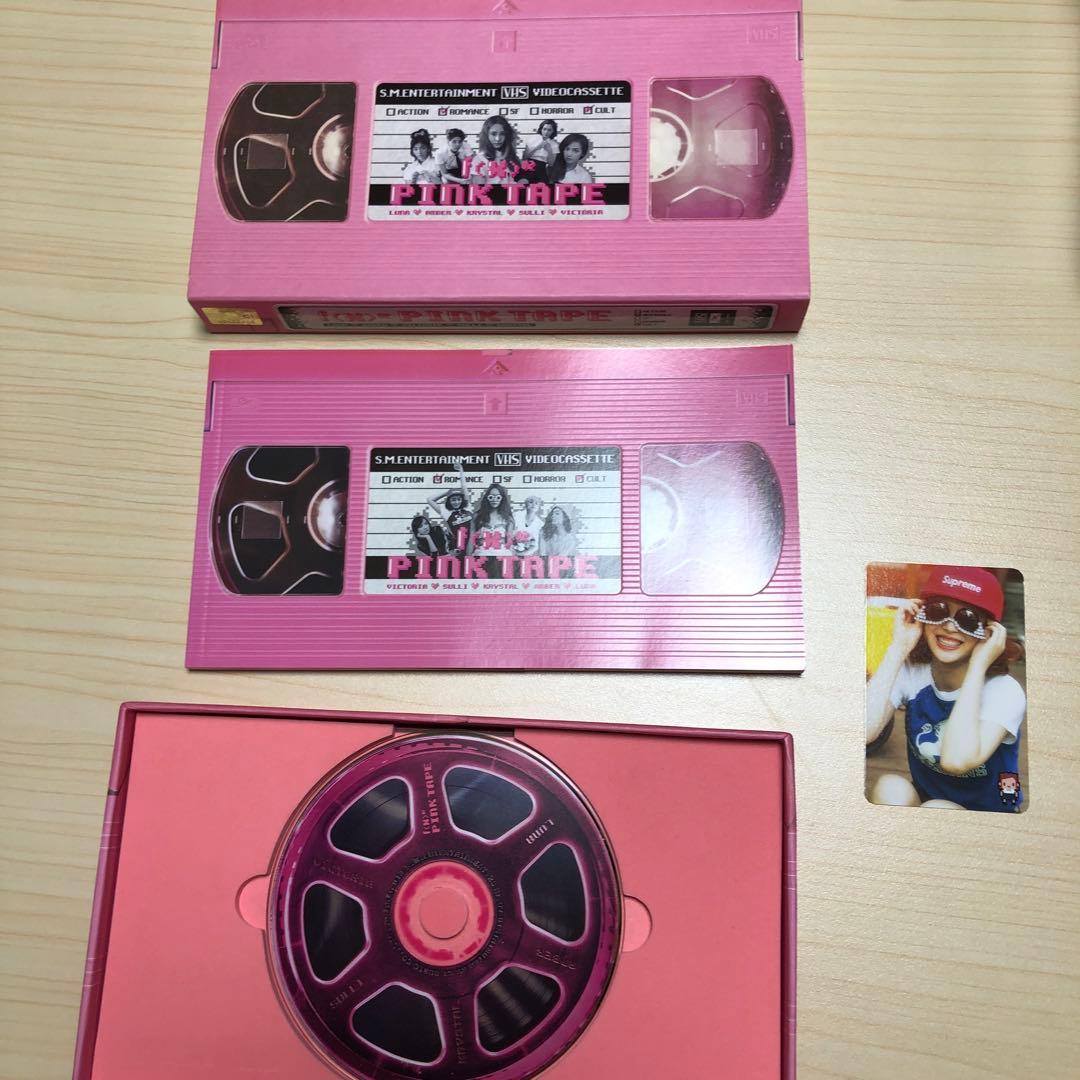 ★ レア ★f(x) PinkTape ソルリ トレカ付き f(x) [PINK TAPE] real hand signed PROMO album Sulli fx Kpop | eBay