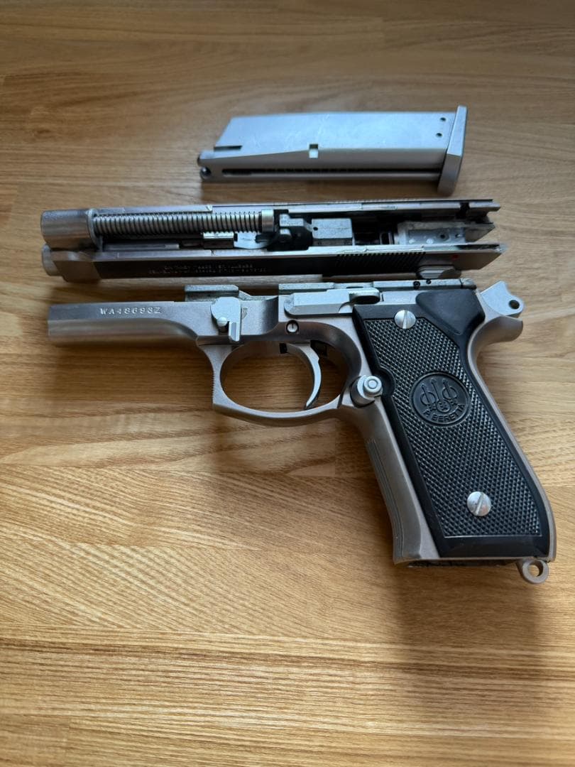 WA BERETTA M92FS アイノックス ガスブローバック ASGK適合品 - メルカリ