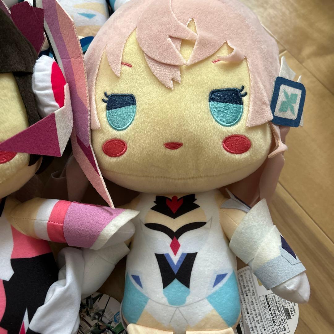 戦姫絶唱シンフォギアAXZ デフォルメXLぬいぐるみ 6点セット - メルカリ