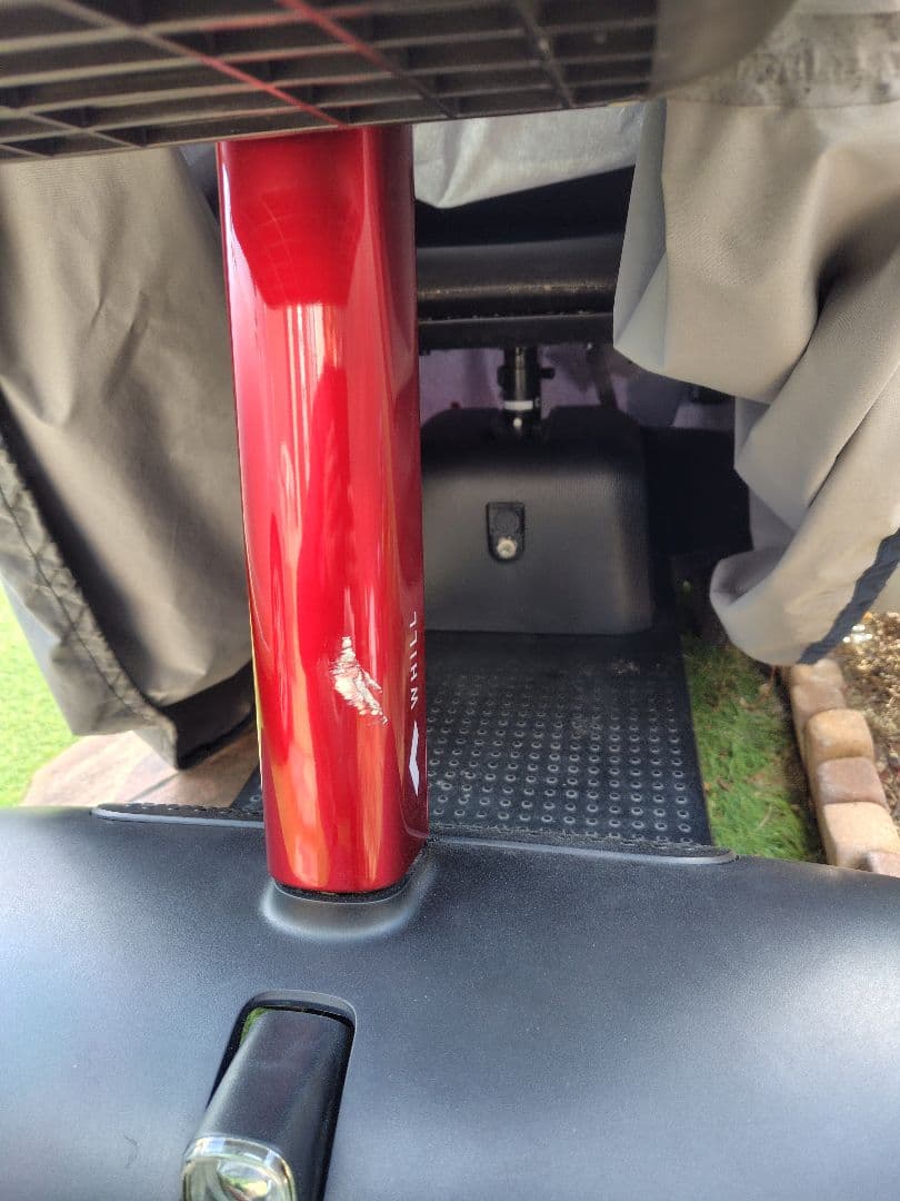 WHILL Model S 4輪スクーター 電動車いす 赤色 フルオプション - メルカリ