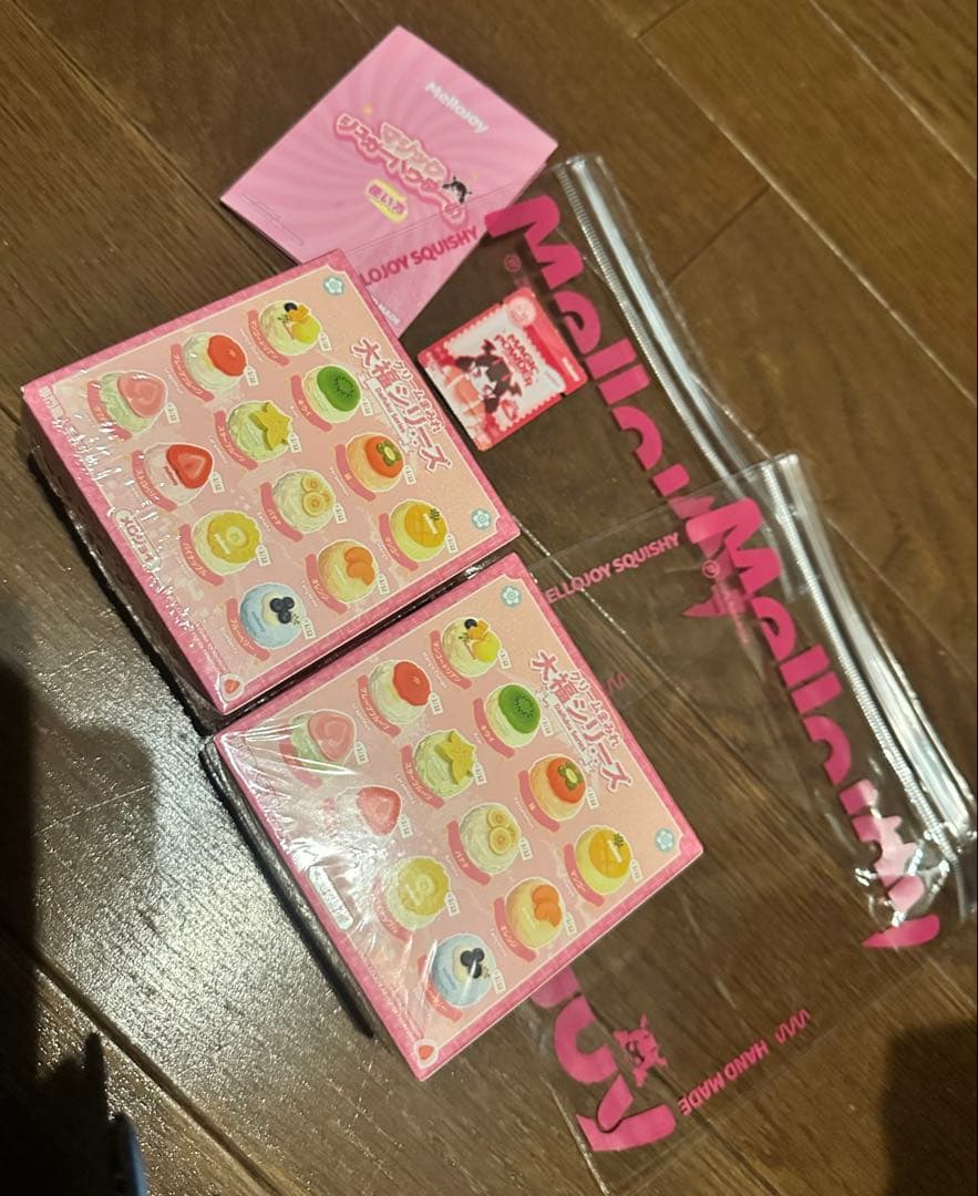 シュリンク付き未開封mellojoyメロジョイクリームまみれ大福シリーズ2