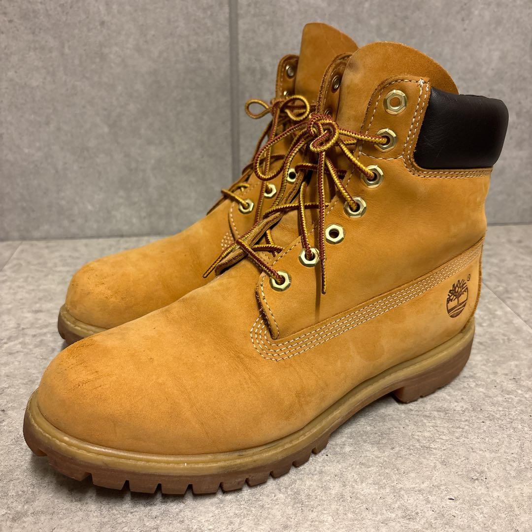 Timberland 10061 プレミアムブーツ 6インチ 9W ウィート Timberland 10061 プレミアムブーツ 6インチ 9W ウィート - メルカリ