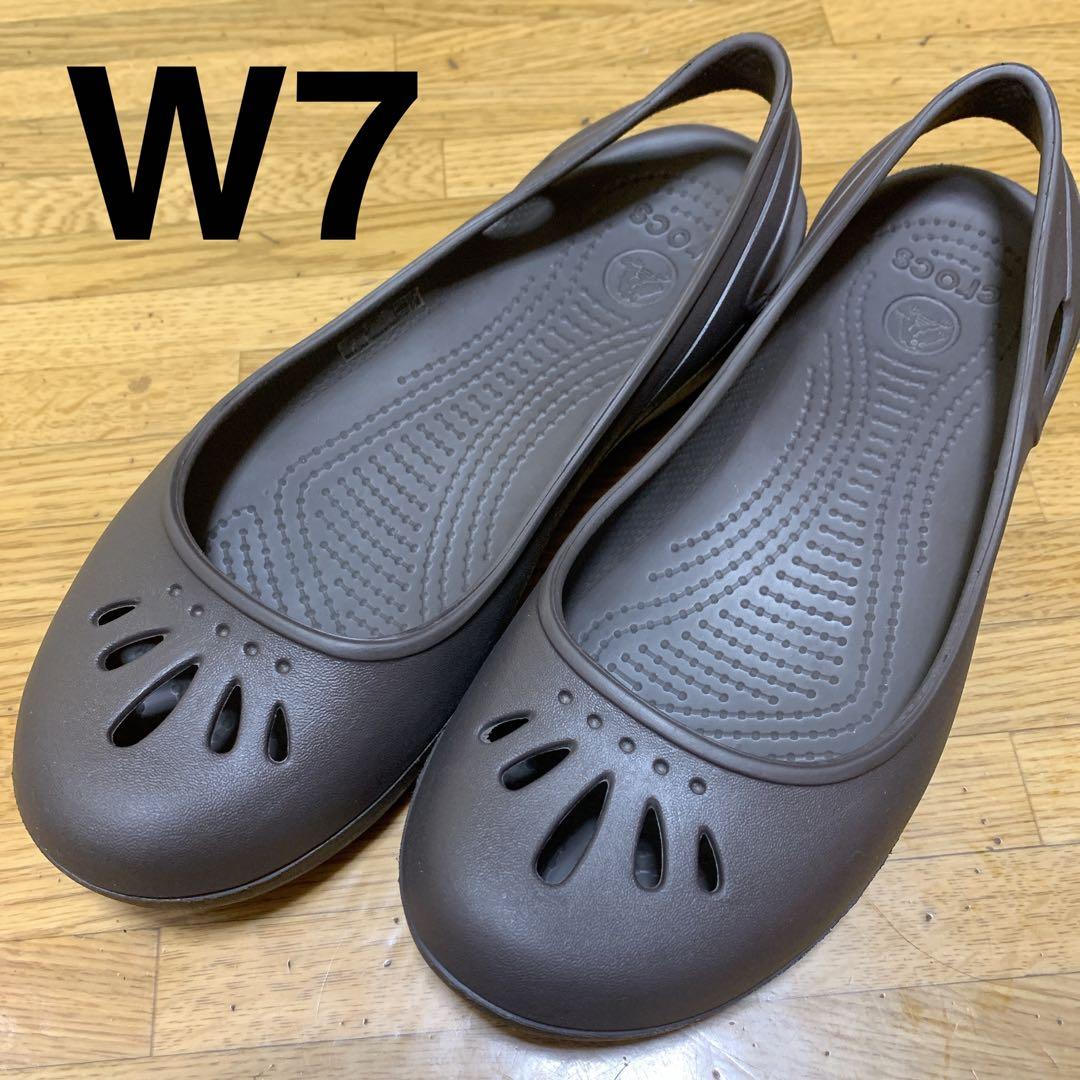 美品 希少】クロックス マリンディ セア W7 フラットシューズ 廃盤品