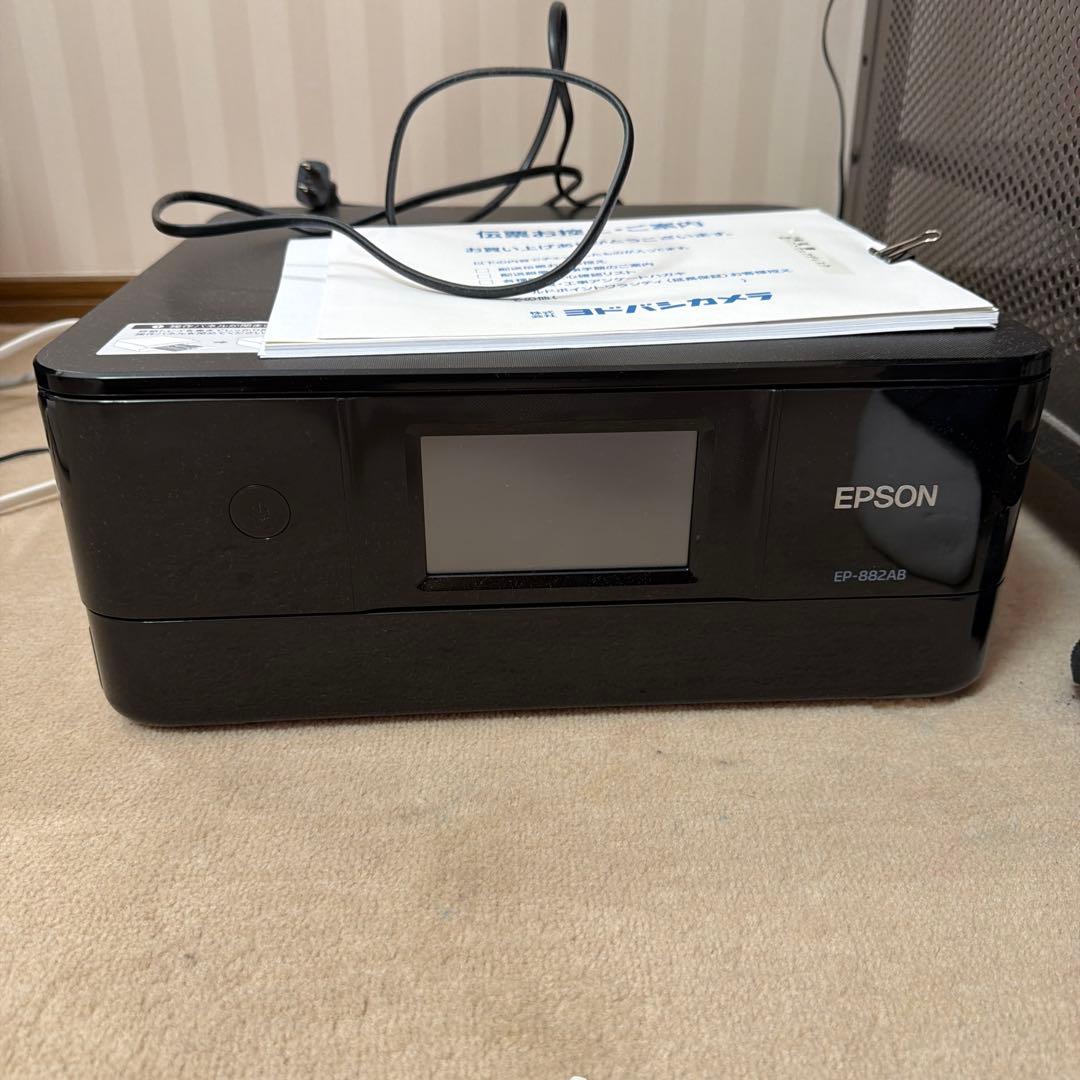 【ジャンク】EPSON EP-882AB インクジェットプリンター EPSON EP-882AB インクジェットプリンター ジャンク品 - メルカリ