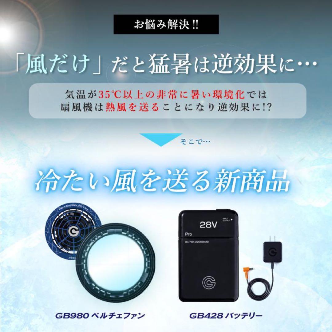 長信ジャパン 2025年 新作 ペルチェ 一体型 ファン バッテリー セット