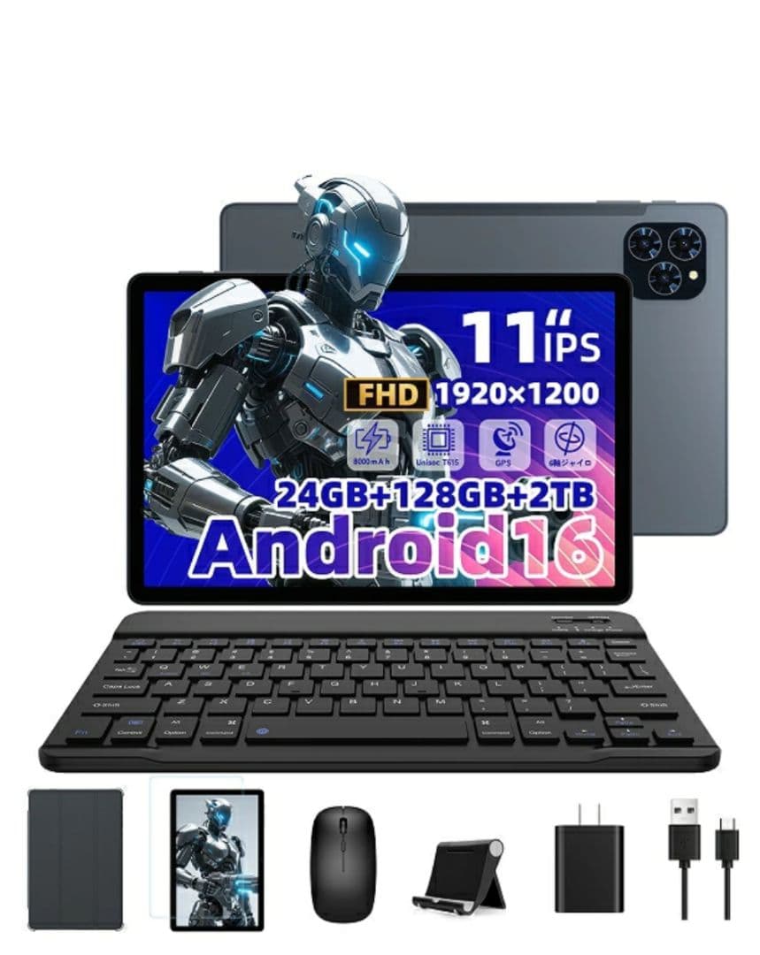 Android 16 11インチ タブレット 本体 Amazon.com : Android 16 Tablet 11 Inch with Gemini AI, T7250 Octa