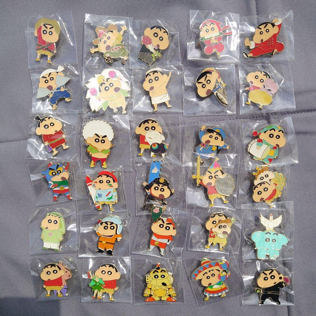 クレヨンしんちゃん30周年記念ピンバッジコレクションコンプリート