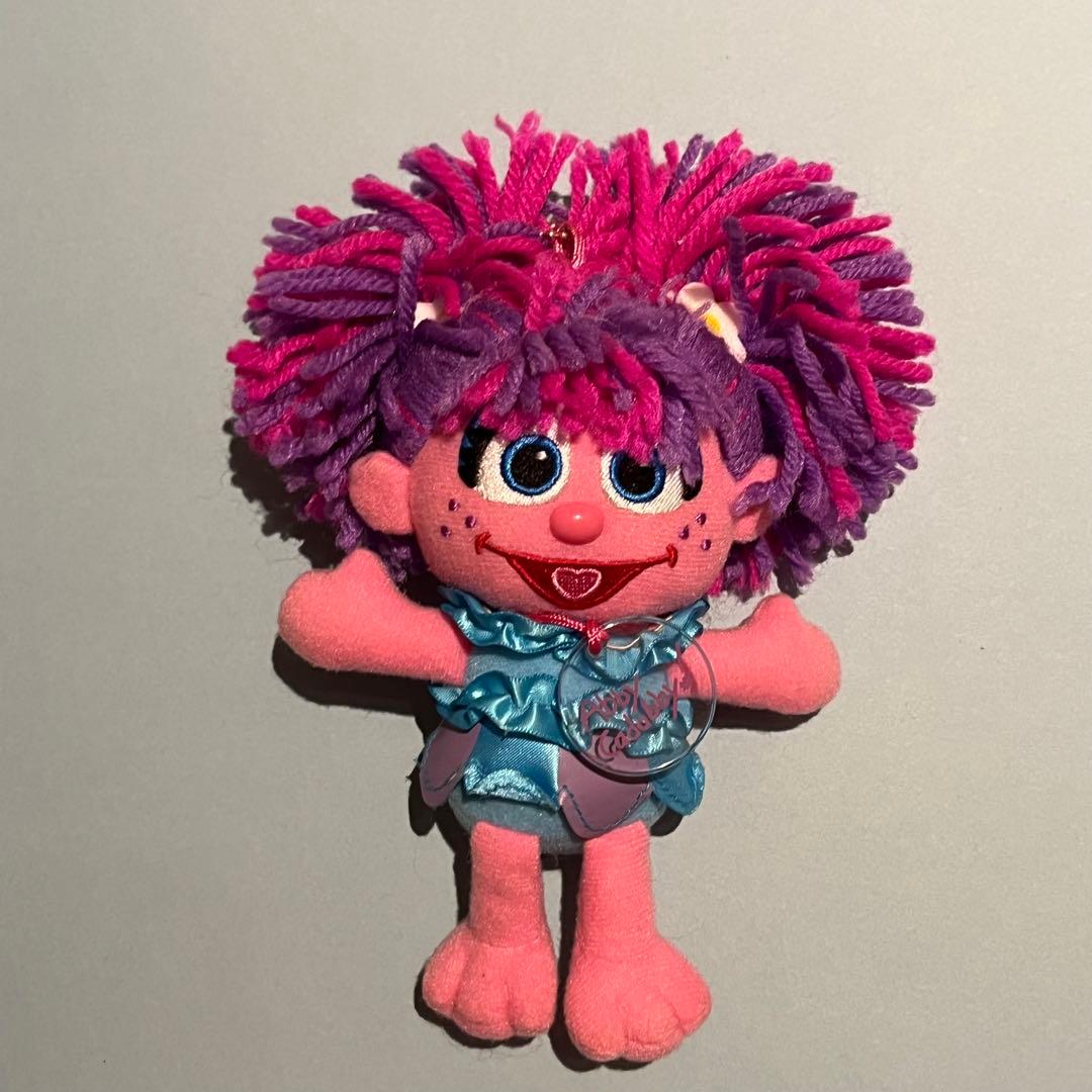 USJ ユニバ セサミストリート アビーちゃん ぬいぐるみキーホルダー