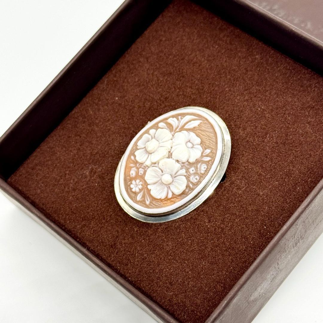 Salvatore Ferragamo フェラガモ ブローチ カメオ 925 Salvatore Ferragamo フェラガモ ブローチ カメオ 925 - メルカリ