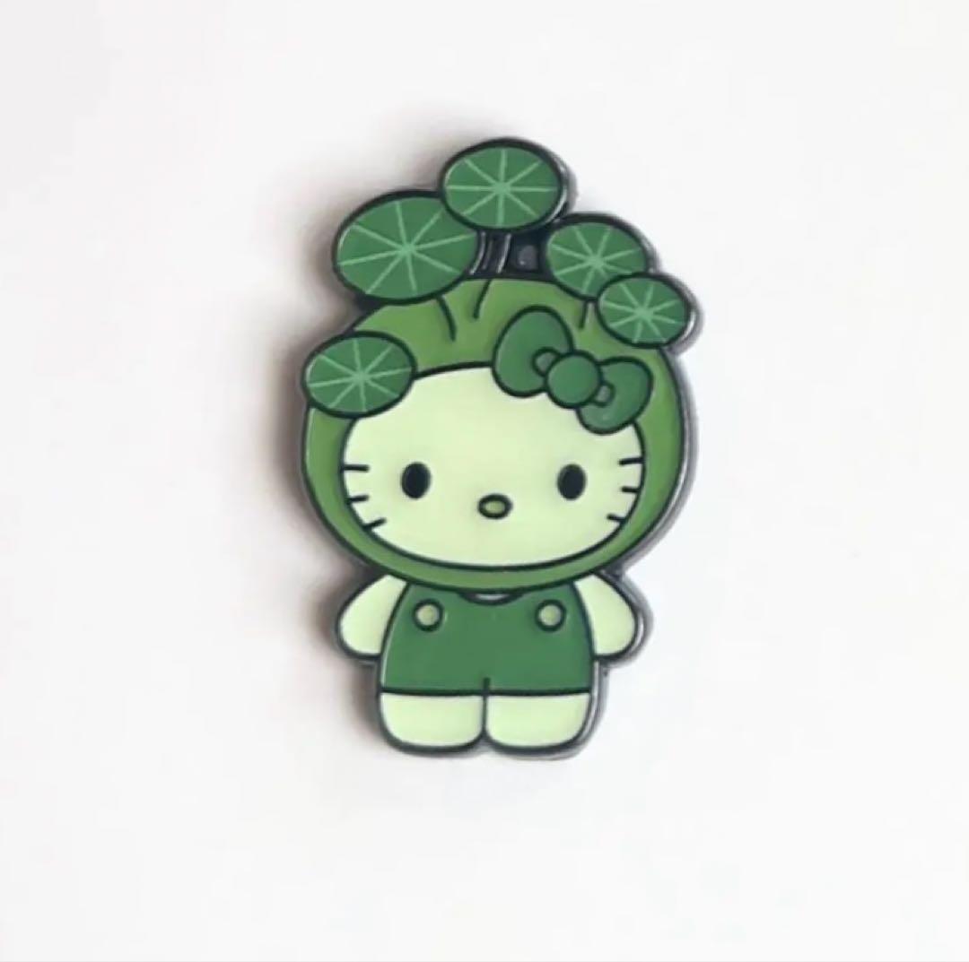 新品】大阪・関西万博2025 藻キティ ピンバッジ①カサノリ 日本館