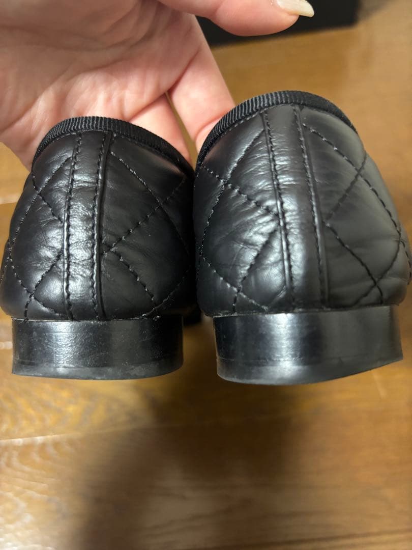 CHANEL マトラッセ　バレリーナ　シューズ　37.5C