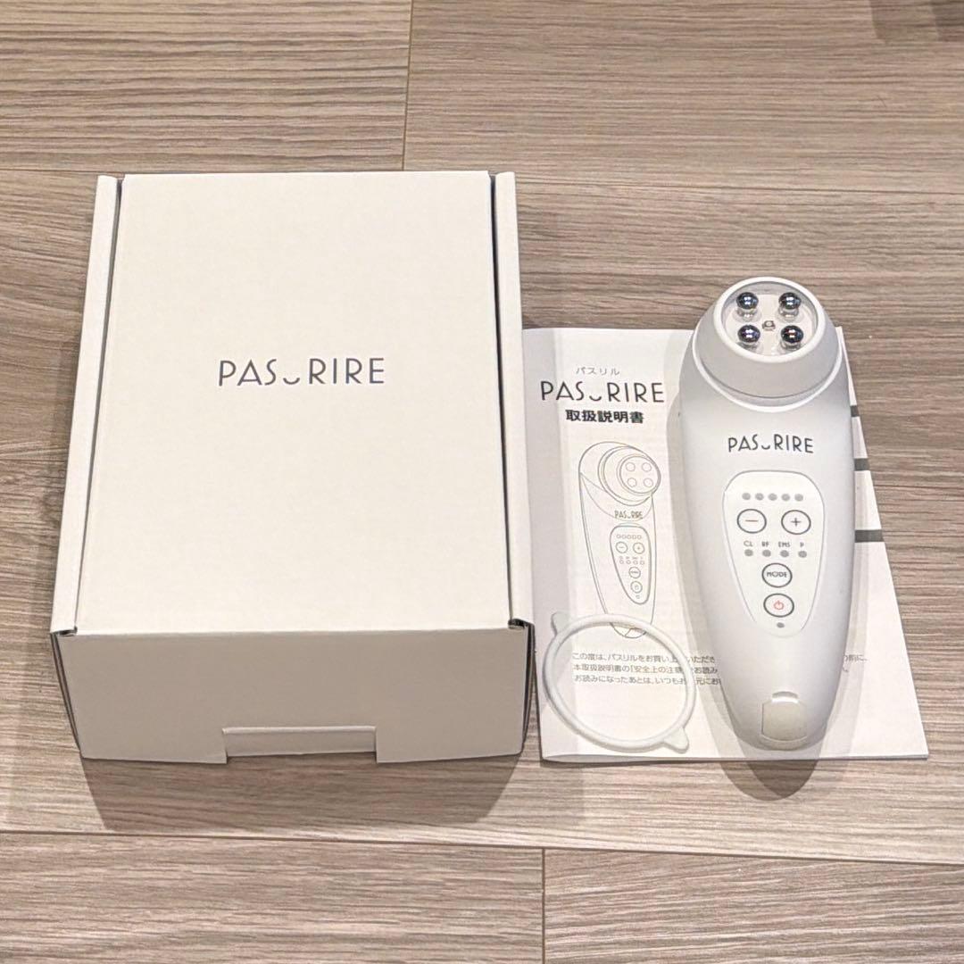 can　PASRIRE 美顔器　新品未使用 自宅で手軽にサロン並みのケアを。温熱・冷却・振動・カッサの4in1