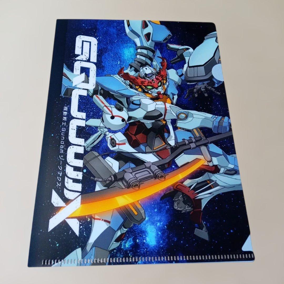 すき家×ガンダムジークアクス オリジナルクリアファイル ジークアクス