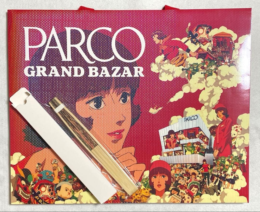 パルコ「パプリカ paprika」2点セット ショッパー 扇子 - メルカリ