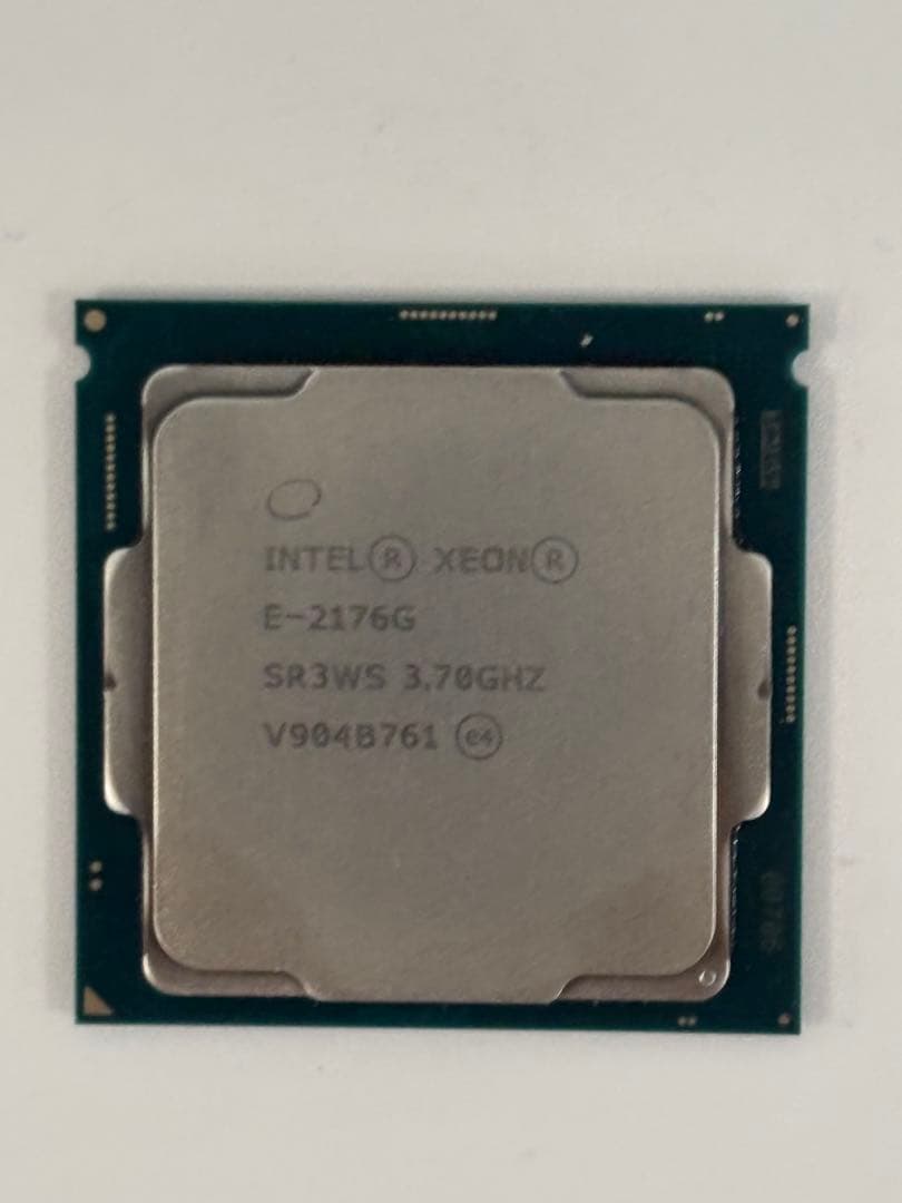 CPU Intel Xeon E 2176G 3.70GHz CPU SR3WS