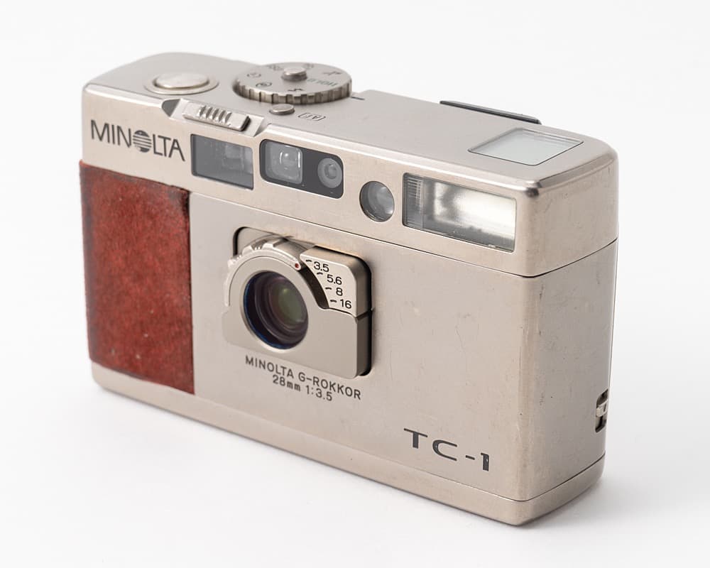 【ジャンク品】MINOLTA フィルムカメラ TC-1 ミノルタ MINOLTA TC-1 色々なフィルムで、ちょっとレビュー – Eiji Photo Sense