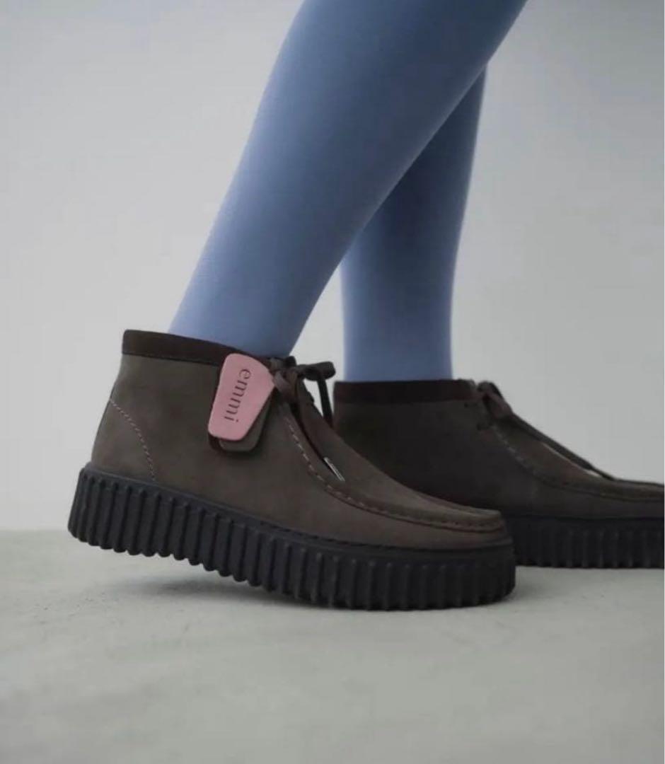 【専用】emmiエミ×Clarksクラークス 別注　クラークス　23.5cm