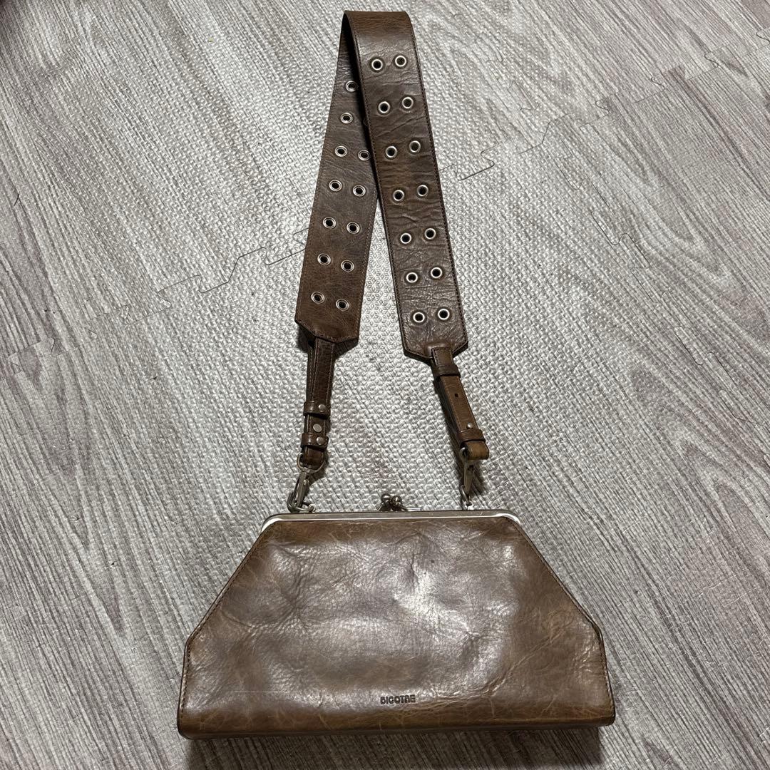 美品　BIGOTREショルダーバッグ BIGOTRE ショルダーバッグ バッグ BIGOTRE/ビゴター/PURSE METAL MINI
